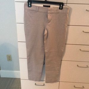 Banana republic grey chino pants size 4